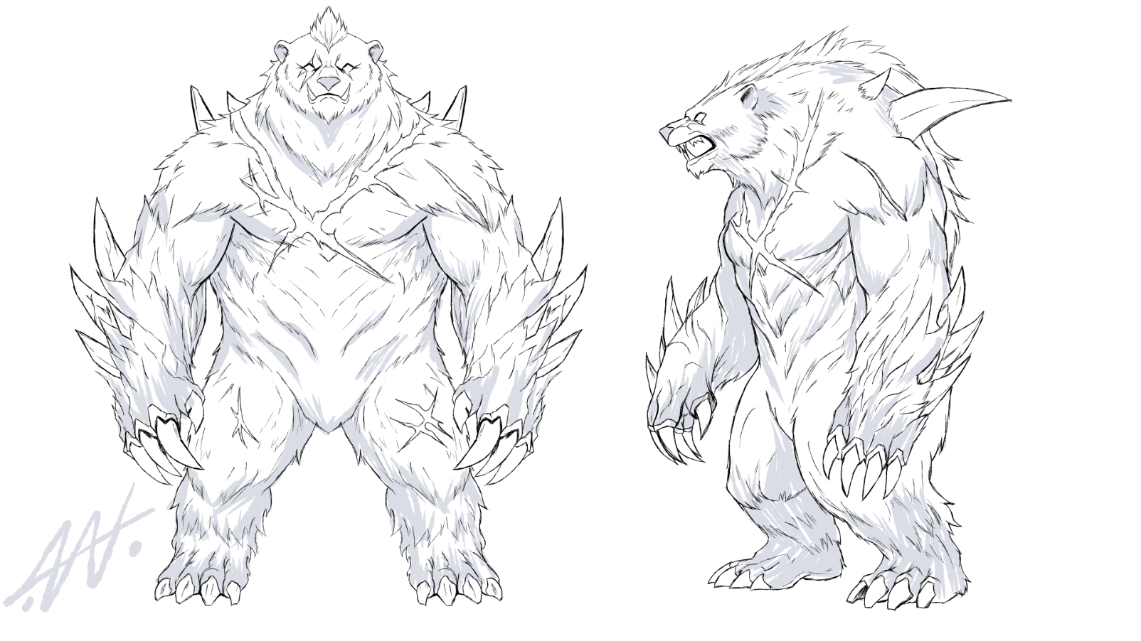 Bear Concept Art